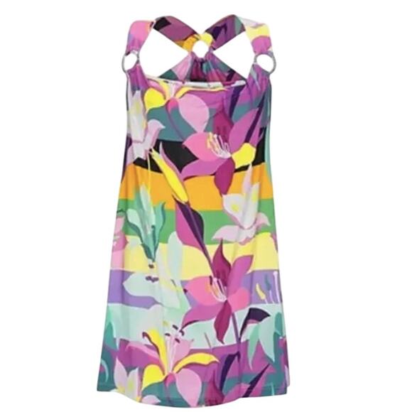 Just Cavalli Halter Dress Multicolor S - Picture 1 of 7